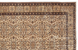 Apex Vintage Carpet Brown 9790 157 x 263 cm