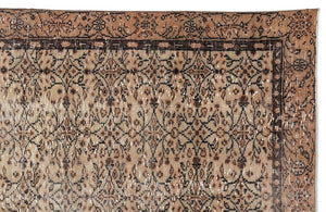 Apex Vintage Carpet Brown 9804 175 x 293 cm