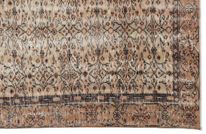 Apex Vintage Halı Kahve 9804 175 x 293 cm