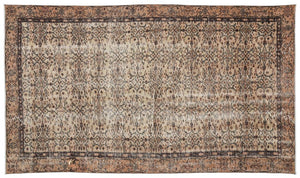 Apex Vintage Carpet Brown 9804 175 x 293 cm