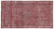 Apex Vintage Carpet Red 10481 165 x 306 cm