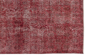 Apex Vintage Carpet Red 10788 153 x 325 cm