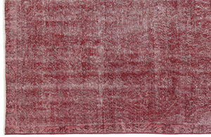 Apex Vintage Carpet Red 12065 169 x 295 cm