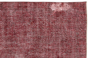 Apex Vintage Carpet Red 12278 155 x 284 cm