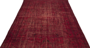 Apex Vintage Carpet Red 13533 175 x 304 cm