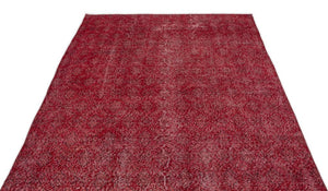 Apex Vintage Carpet Red 13859 156 x 275 cm