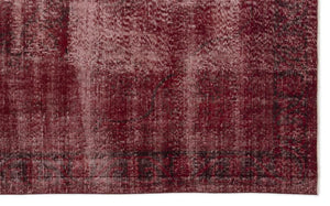 Apex Vintage Carpet Red 13883 200 x 315 cm
