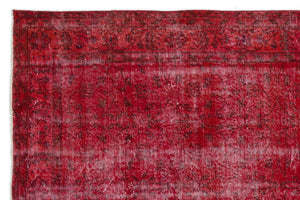 Apex Vintage Carpet Red 18031 184 x 280 cm