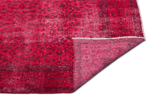 Apex Vintage Carpet Red 18056 180 x 296 cm