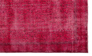 Apex Vintage Carpet Red 18056 180 x 296 cm