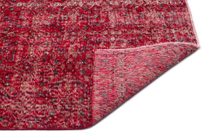 Apex Vintage Carpet Red 18259 150 x 281 cm