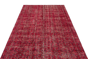 Apex Vintage Carpet Red 18259 150 x 281 cm