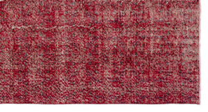 Apex Vintage Carpet Red 18259 150 x 281 cm