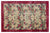 Apex Vintage Carpet Red 19884 156 x 241 cm