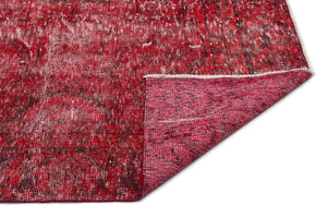 Apex Vintage Carpet Red 20092 183 x 303 cm