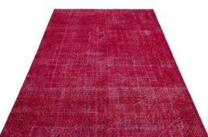 Apex Vintage Carpet Red 23407 163 x 270 cm