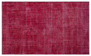 Apex Vintage Carpet Red 23407 163 x 270 cm