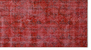 Apex Vintage Carpet Red 24055 148 x 278 cm