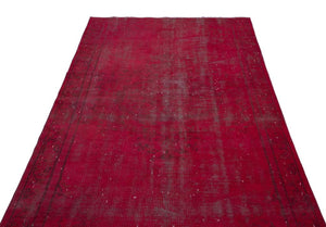 Apex Vintage Carpet Red 24065 150 x 266 cm