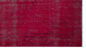 Apex Vintage Carpet Red 24065 150 x 266 cm