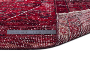 Apex Vintage Carpet Red 8619 167 x 308 cm