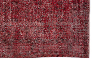 Apex Vintage Carpet Red 8619 167 x 308 cm