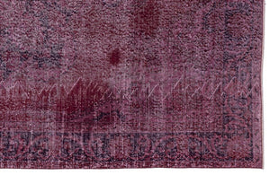 Apex Vintage Carpet Red 8761 186 x 293 cm