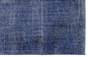 Apex Vintage Carpet Blue 10443 190 x 302 cm