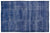 Apex Vintage Carpet Blue 10501 188 x 295 cm