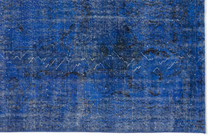Apex Vintage Carpet Blue 10521 165 x 292 cm
