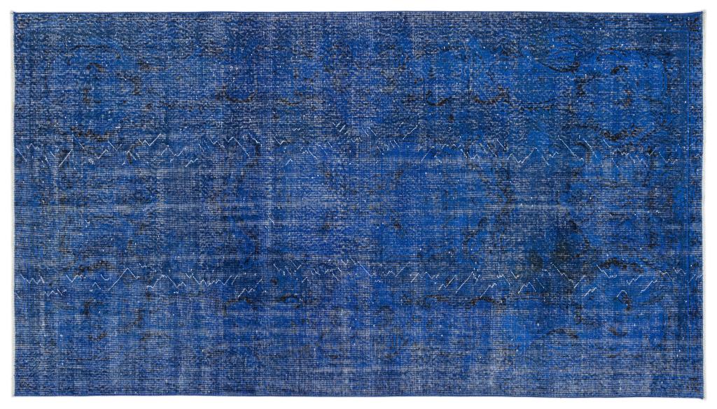 Apex Vintage Carpet Blue 10521 165 x 292 cm