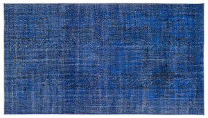 Apex Vintage Carpet Blue 10521 165 x 292 cm