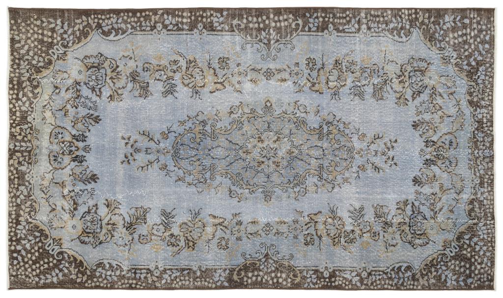 Apex Vintage Carpet Blue 12422 168 x 291 cm