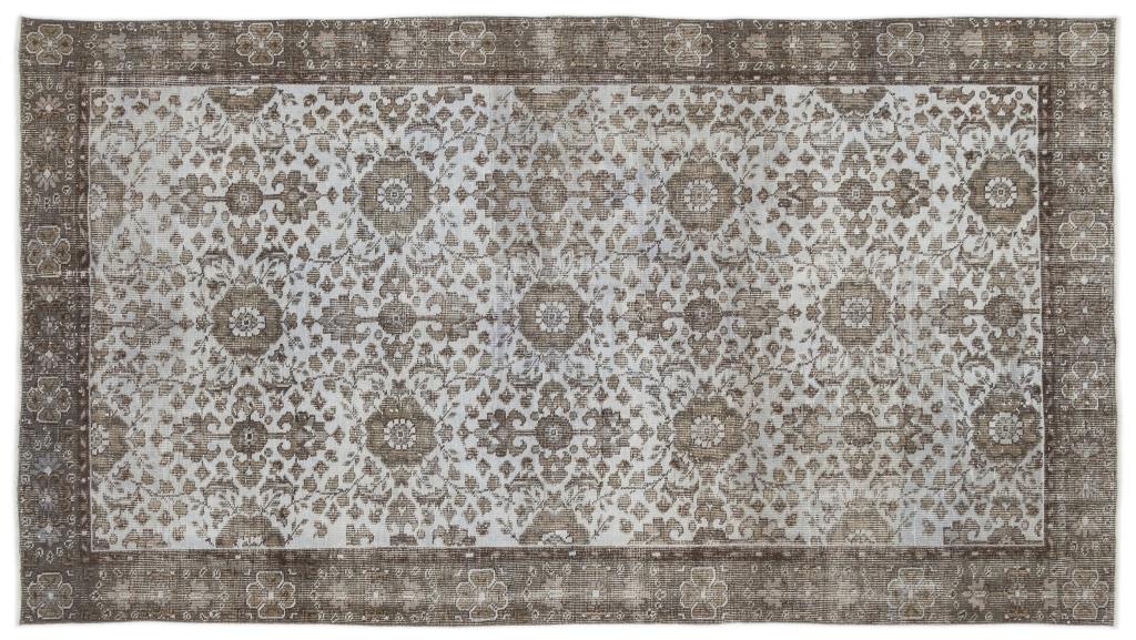 Apex Vintage Carpet Blue 13199 158 x 284 cm