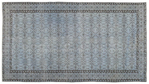 Apex Vintage Carpet Blue 13416 149 x 267 cm