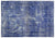 Apex Vintage Carpet Blue 13663 188 x 266 cm