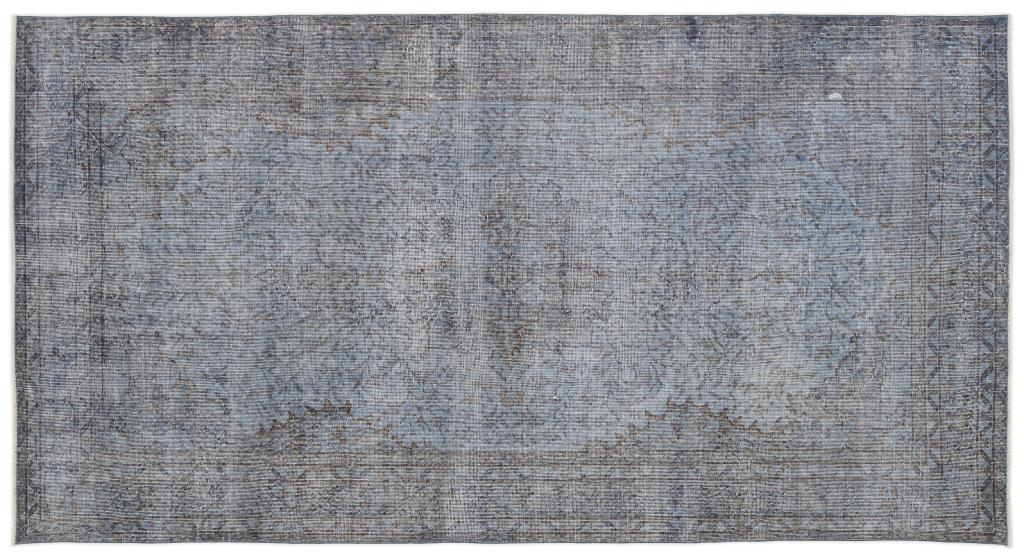 Apex Vintage Carpet Blue 13706 164 x 312 cm