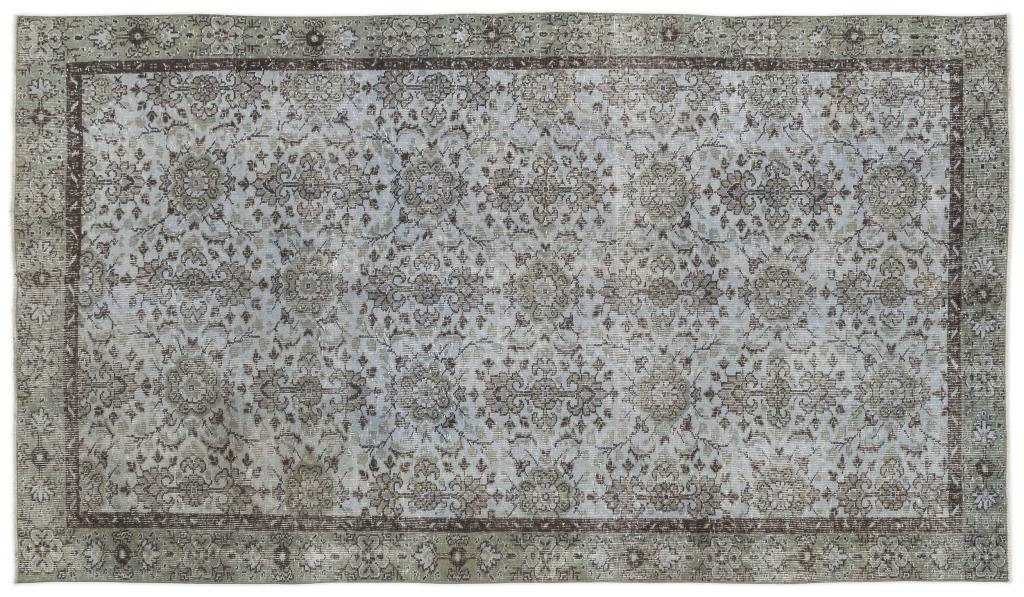 Apex Vintage Carpet Blue 13772 162 x 290 cm