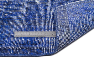 Apex Vintage Carpet Blue 14693 157 x 292 cm