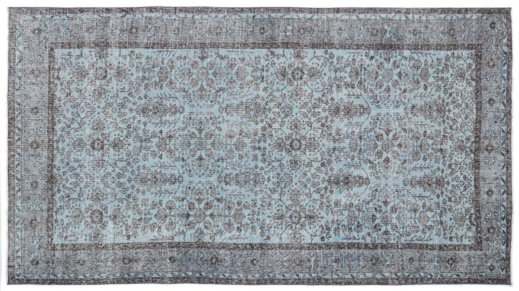 Apex Vintage Carpet Blue 16343 167 x 302 cm