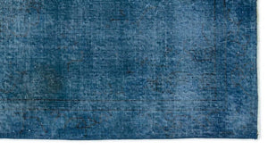 Apex Vintage Carpet Blue 17662 110 x 202 cm