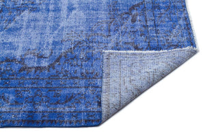 Apex Vintage Carpet Blue 18484 163 x 270 cm