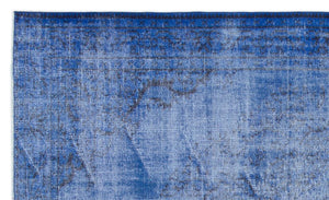 Apex Vintage Carpet Blue 18484 163 x 270 cm