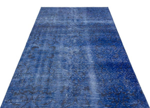 Apex Vintage Carpet Blue 18737 140 x 236 cm
