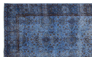 Apex Vintage Carpet Blue 18743 160 x 265 cm
