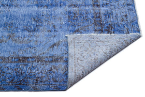 Apex Vintage Carpet Blue 18819 158 x 277 cm