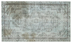 Apex Vintage Carpet Blue 19094 159 x 270 cm