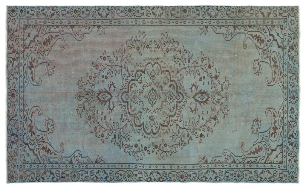 Apex Vintage Carpet Blue 19483 158 x 264 cm