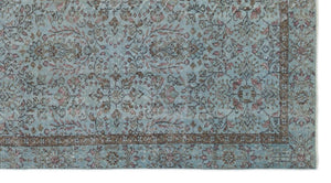 Apex Vintage Carpet Blue 19509 164 x 295 cm