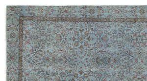 Apex Vintage Carpet Blue 19509 164 x 295 cm